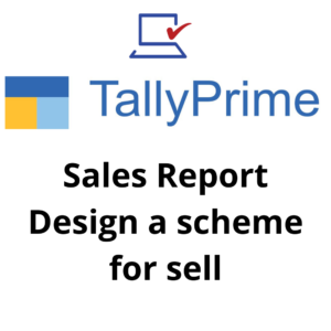 Sales Report Design a scheme for sell